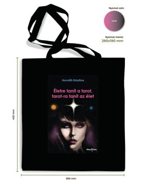 Életre tanít a tarot, tarot-ra tanít az élet vászontáska